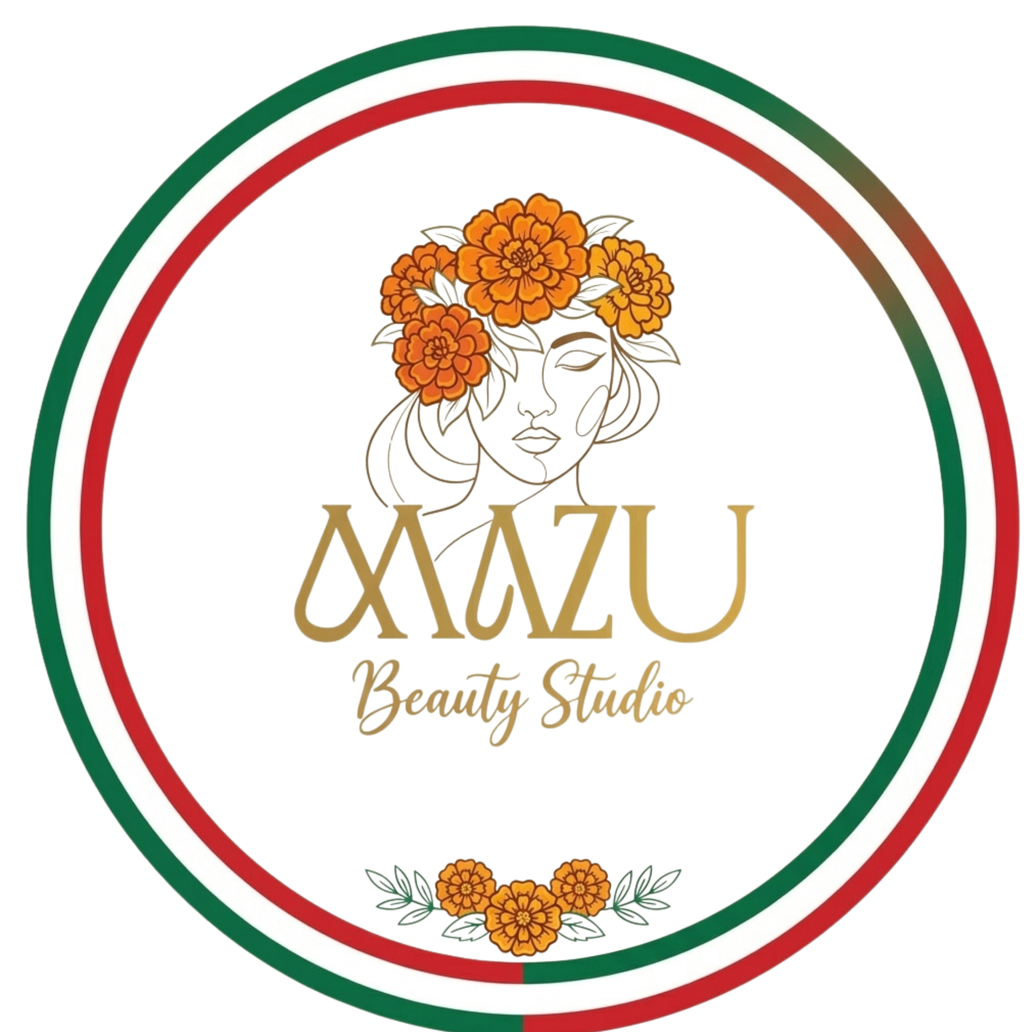 MAZU Beauty Studio, logo mexicano